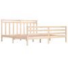 vidaXL Bed Frame without Mattress 200x200 cm Solid Wood