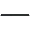 vidaXL Window Sill Anthracite with Wood Grain 120 x 25 x 4.5 cm PVC