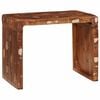 vidaXL End Table 60 x 35 x 45 cm Solid reclaimed wood
