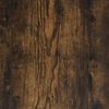 vidaXL Bedside Table Smoked Oak 46.5x29x61 cm Engineered Wood