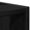 vidaXL Kitchen Base Cabinet with Shelf Black oak 30 x 44.5 x 81.5 cm