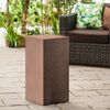 HEISSNER Terrace Fountain Pedestal 39x39x68 cm Brown