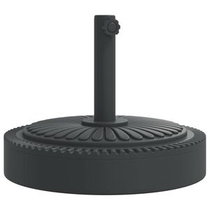 vidaXL Parasol Base for &Oslash;38 / 48 mm Poles 25 kg Round