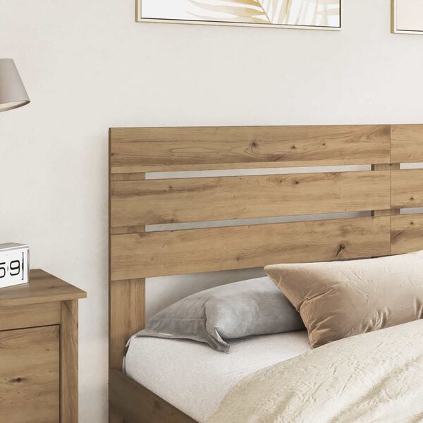 vidaXL Headboard Artisan Oak 200 cm Engineered wood