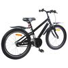 vidaXL Kids Bike 22'' for 7-12 Years Old Black