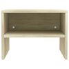 vidaXL Bedside Cabinets 2 pcs Sonoma Oak 40x30x30 cm Engineered Wood