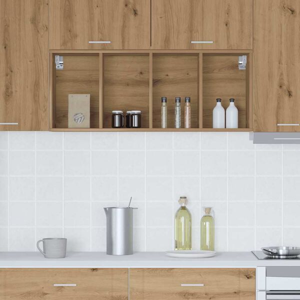 vidaXL Hanging Cabinet Artisan Oak 40 x 29.5 x 100 cm Engineered Wood