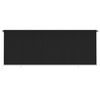 vidaXL Outdoor Roller Blind 400x140 cm Black HDPE