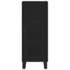 vidaXL Sideboard Black 34.5x34x90 cm Engineered Wood