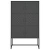 vidaXL Highboard Anthracite 80x35x135 cm Steel