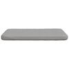 vidaXL Seat Cushions 4 pcs Cloud Grey 40 x 40 x 3 cm Fabric