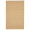 vidaXL Rug | Natural | 100% sisal | 66 x 100 cm | Rug | Rectangular | Modern