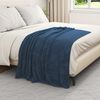 vidaXL Throw Blankets 6 pcs Navy Blue 130 x 150 cm Fleece