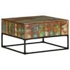 vidaXL Coffee Table 68x68x41 cm Solid Reclaimed Wood