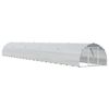 vidaXL Chicken Coop Silver 1000 x 150 x 100 cm Galvanised Steel