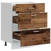 vidaXL Kitchen Base Cabinet Lyon Old Wood Engineered Wood