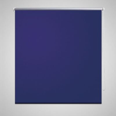 Roller Blind Blackout 40 x 100 cm Marine / Blue