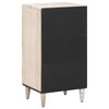 vidaXL Sideboard with Drawer White 40 x 33.5 x 75 cm Solid Mango Wood