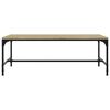 vidaXL Coffee Table Sonoma Oak 100x50x35 cm Engineered Wood