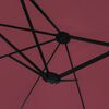vidaXL Double-Head Garden Parasol Bordeaux Red 449x265 cm