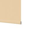 vidaXL Roller Blind Blackout Beige 110x230 cm Fabric Width 105.7 cm Polyester