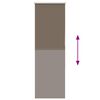 vidaXL Roller Blind Blackout Coffee 40x150 cm Fabric Width 35.7 cm Polyester