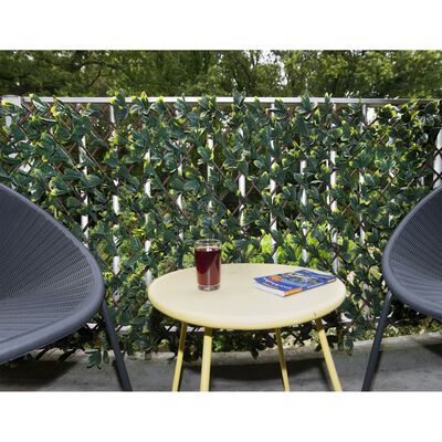 Nature Garden Trellis with California Privet 90x180 cm Green and Yellow Leaves
