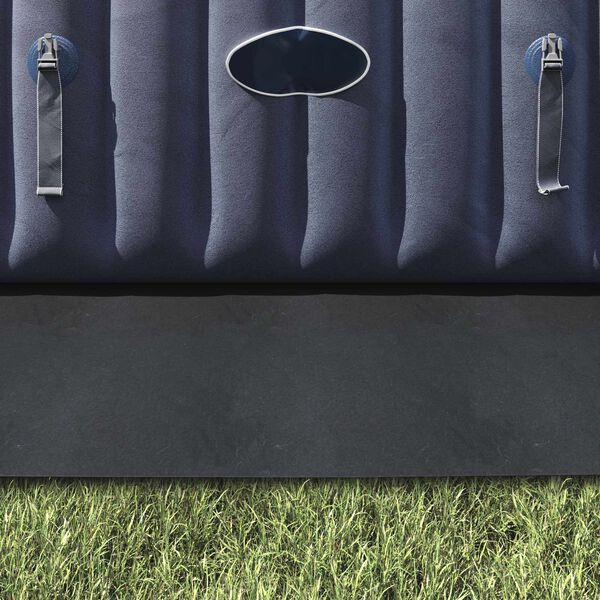 vidaXL Pool Ground Sheet Black 300 x 220 x 0.1 cm Non-woven Fabric