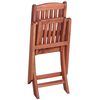 vidaXL Children's Dining Chairs 2 pcs Solid Eucalyptus Wood