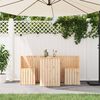 vidaXL Balcony Set 2-Seater Solid Wood Pine
