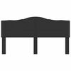 vidaXL Headboard Black Oak 100 cm Engineered wood