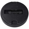 vidaXL Umbrella Base Sand/Water Filled 24 L Black