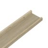 vidaXL Wall Shelves 4 pcs Sonoma Oak 115x9x3 cm