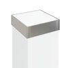 vidaXL Bollard Light with Outlet 80 cm Stainless Steel IP44