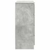 vidaXL Sideboard with Drawers Concrete Grey 71x35x84 cm Engineered Wood