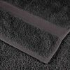 vidaXL Guest Towel SOLUND Anthracite Cotton