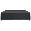 vidaXL Furniture Cover Plain Black 350 x 260 x 90 cm 210D