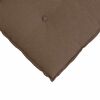 vidaXL Back Pillow Brown 80 x 19 x 50 cm Fabric