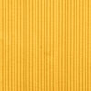vidaXL Seat Cushions 2 pcs Light Yellow &Oslash; 40 cm Corduroy Fabric
