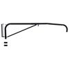 vidaXL Hose Boom Wall Mounted Black Steel