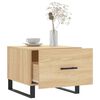 vidaXL Coffee Tables 2 pcs Sonoma Oak 50x50x40 cm Engineered Wood