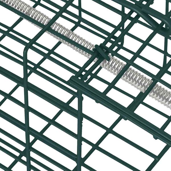 vidaXL Animal Trap Green 31 x 13 x 12cm Steel