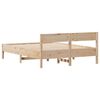 vidaXL Bed Frame without Mattress 120x200 cm Solid Wood Pine