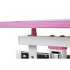 Vipack Adjustable Kids Desk Comfortline 201 with Chair Pink and White