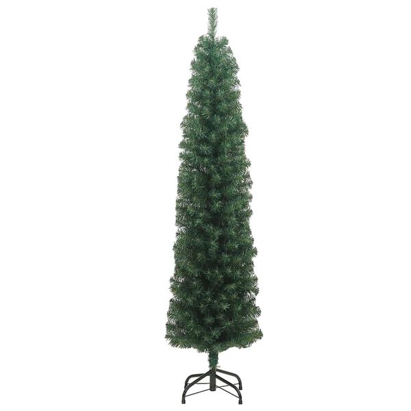 vidaXL Artificial Christmas Tree with 300 LEDs with Stand Green 180 cm