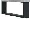 vidaXL Highboard Concrete Grey 69.5x31x115 cm Engineered Wood