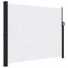 vidaXL Retractable Side Awning White 170x300 cm