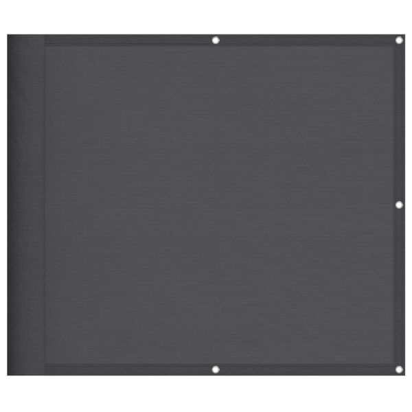 vidaXL Balcony Screen Anthracite 90x800 cm 100% Polyester Oxford