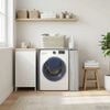vidaXL Wash Machine Cabinet with Storage Grey Sonoma 87 x 60 x 89 cm