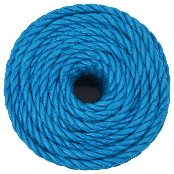 vidaXL Work Rope Blue 12 mm 50 m Polypropylene